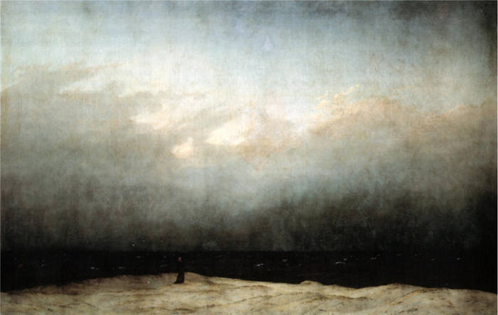 Der Mönch am Meer, 1808-1810